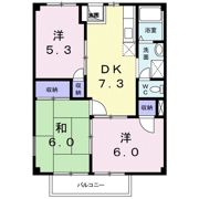 ハイツ・イーストⅠの間取り画像