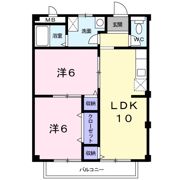 パルネット内藤Aの間取り画像