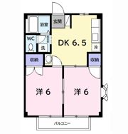ファーストヒルズAの間取り画像