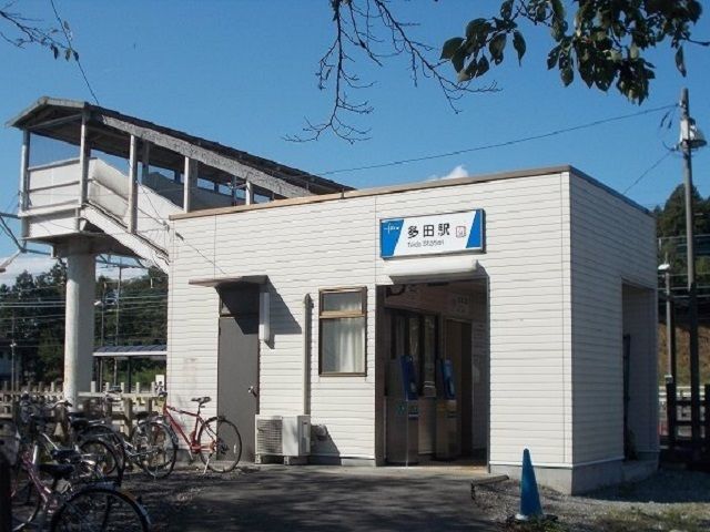 近くの多田駅まで350m(徒歩5分)