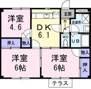 ロマニー華の間取り画像