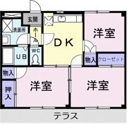 ロマニー華の間取り画像