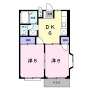 エスポワールメゾン住崎Bの間取り画像