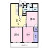フィールドコート澤田Ⅱの間取り画像