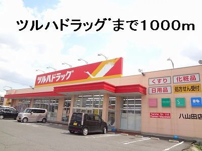 近くのツルハドラッグまで1,000m(徒歩13分)
