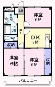 山彦パークの間取り画像