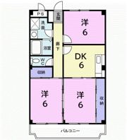 レジデンスn'Sの間取り画像