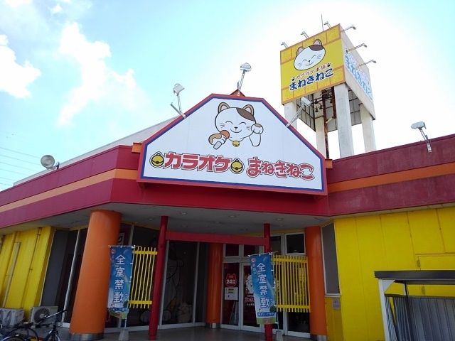 近くのカラオケまねきねこ小山城北店まで550m（徒歩7分）