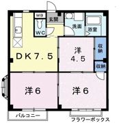 エルディムABE・Aの間取り画像