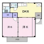 シティハイツ幸Aの間取り画像