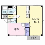 プラドール真砂Eの間取り画像