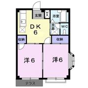 エルディム鈴鷺Aの間取り画像