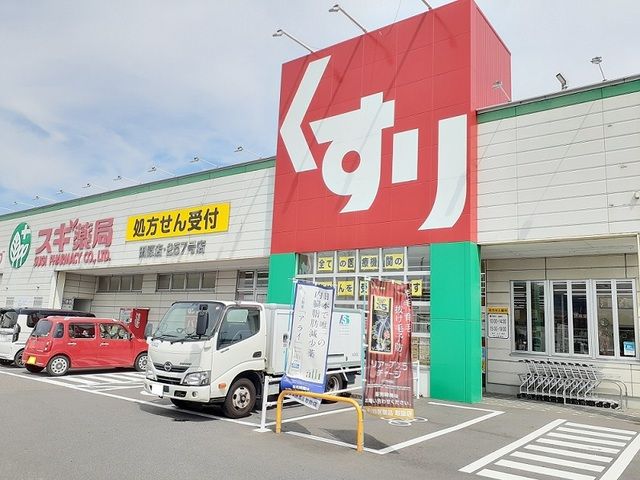 近くのスギ薬局まで750m（徒歩10分）