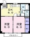 ハイツグリュークの間取り画像