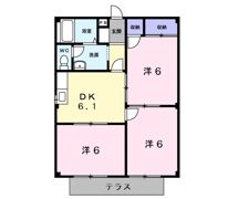 サクラガーデンの間取り画像