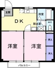 プロムナードMの間取り画像