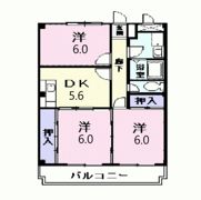 ニューマリッチ森宮の間取り画像