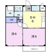 ロマニー吉野の間取り画像
