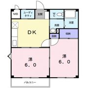 ロマニー吉野の間取り画像