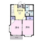 グリーンハイツ雅Aの間取り画像