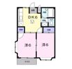 グリーンハイツ雅Aの間取り画像
