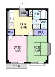 エルディム山口の間取り画像