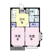 エルディム愛福Aの間取り画像