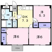 ロマニー岡崎の間取り画像