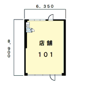グリーンヒルAの間取り画像