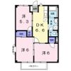 カーム松本Aの間取り画像