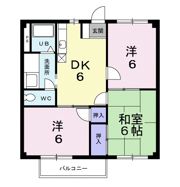 アクティブ中里Aの間取り画像