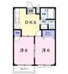 エルディム岡田の間取り画像