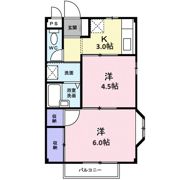 コーポ井出の間取り画像