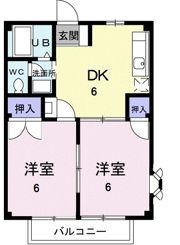 カーサすみれ壱番館の間取り画像