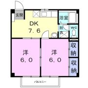 グリーンハイツ狭山の間取り画像