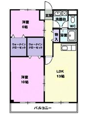 ファーストハイツ愛の間取り画像