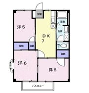 ヴイラージュの間取り画像
