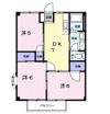 ヴイラージュの間取り画像