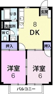 カーム植上Ⅰの間取り画像