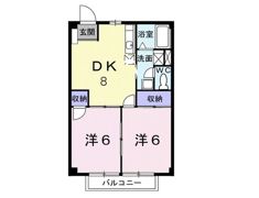 カーム植上Ⅱの間取り画像