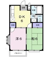 プラネット Ⅱの間取り画像