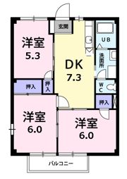 ニューシティ戸田谷の間取り画像