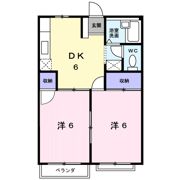 エルディムルナBの間取り画像