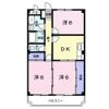アスライズコーポの間取り画像