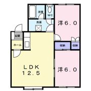 クレストールツイン壱番館の間取り画像