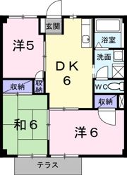 ニューシティ山本の間取り画像