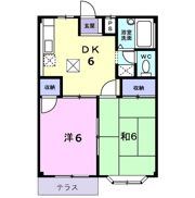 エルディム福井Cの間取り画像