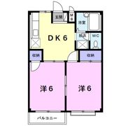 ハイツオリオンAの間取り画像