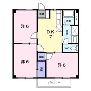ファミールハイツの間取り画像