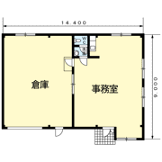 御井旗崎4丁目事務所の間取り画像